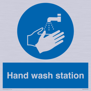 Hand wash station